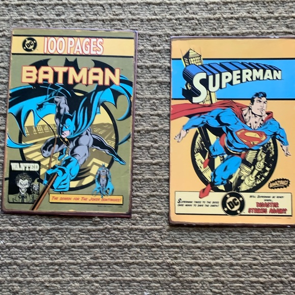 Wall Decor Superhero Wall Tin Art Batman Superman 8x1 Poshmark